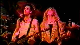 Another bad quality video from the Warrant Ultraphobic tour Part 1