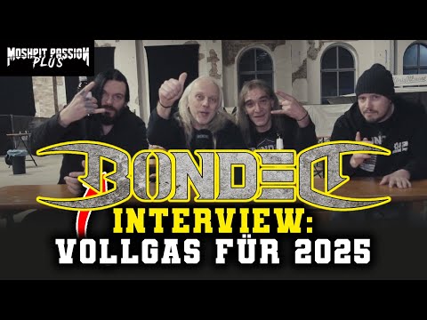 Bonded Interview über die Metal-Pläne 2025 | Moshpit Passion Plus
