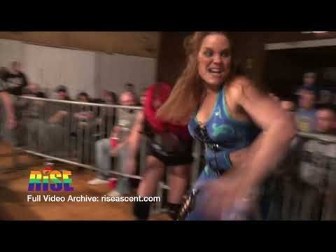 Saraya Knight vs. Kennadi Brink (Ref Jessika Carr from NXT) Women's Wrestling from RISE 1 - IGNITE