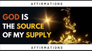 🗣️God Is The Source Of My Supply and ALL of My Needs Are Met! Blanket Affirmations