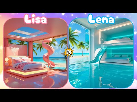 Lisa or Lena 😍 #random #cute #fypシ゚ #lena #lisa #bedroom #trending #lisaorlena #viralvideo
