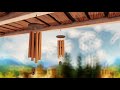 Wind Chimes and Birds ~ Wind Breeze Background Ambience for Deep Sleep and Meditation