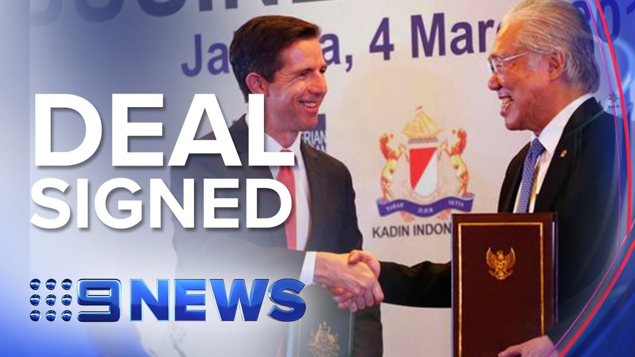 Australia signs Free Trade Agreement with Indonesia | Nine News Australia