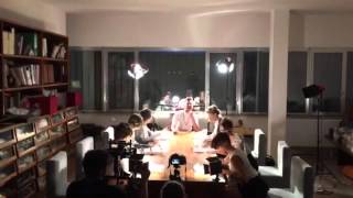 Alex Palmieri - NICHOLAS&#39; GOT A SECRET (table scene backstage)