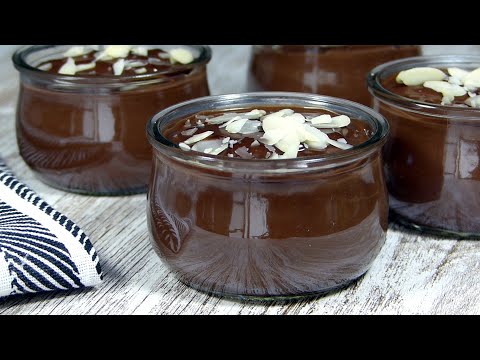 Pudin de CHOCOLATE 👌 ¡Postre Fácil 100%! ✅