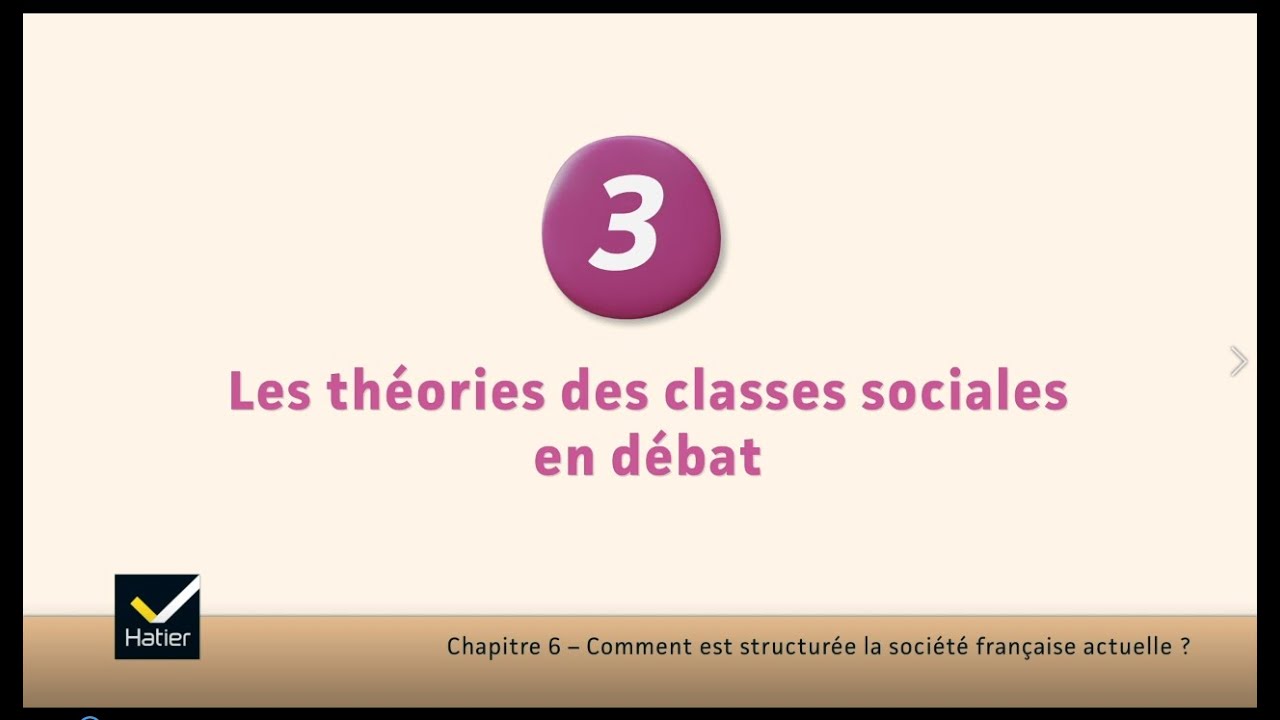 SES cours de Tle : les théories des classes sociales en débat