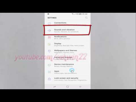 Android Nougat : How to Set Do not disturb Allow exeption Repeat callers on Samsung Galaxy S8 or S8+