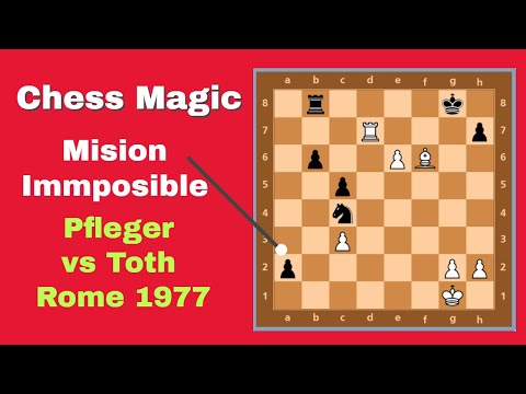 To Understand Chess You Must Understand Endgames  | Pfeger vs Toth: Rome 1977