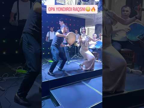 OPA YONDIRIB🔥TASHADI JASURBEK ALIYEV SOLO DOIRA😳 #jasuraliyev #music #live #dance #drums #drummer