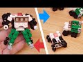 Micro LEGO brick combiner transformer mech - TwoBot
