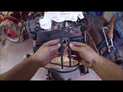 How to Install Volvo Penta Marine 5.7 Risers Chevy 350 Small Block