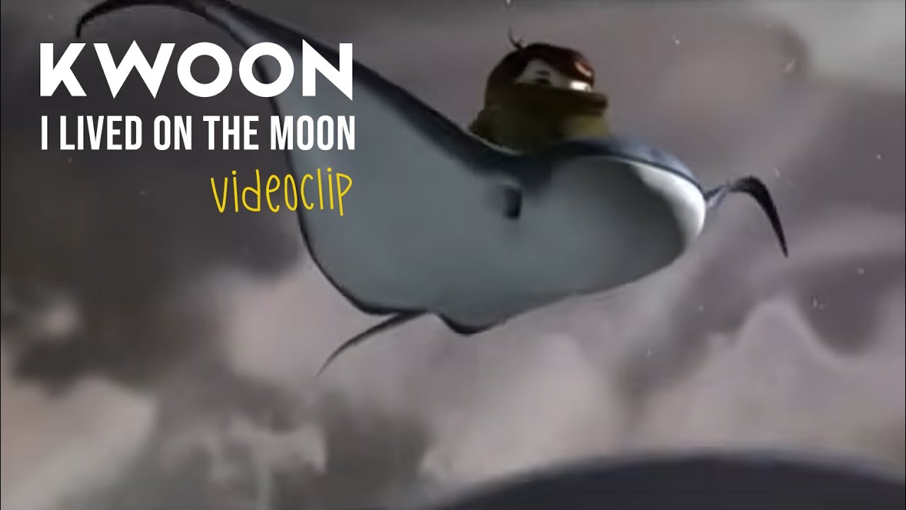 Kwoon - I lived on the Moon / w Lyrics (Official videoclip)