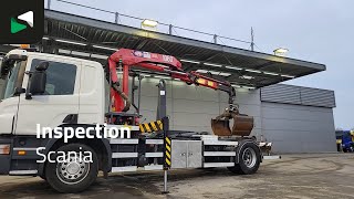 Scania P230 P 4X2 NL-Truck HMF 1060K2 Kran Crane Hyva containersystem E cami&oacute;n con gancho | Imagen 4 - Autoline