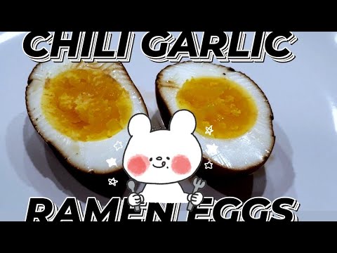 Chili Garlic Soy Sauce Ramen Egg Recipe * HEALTHY * EASY * - DIY NINJA