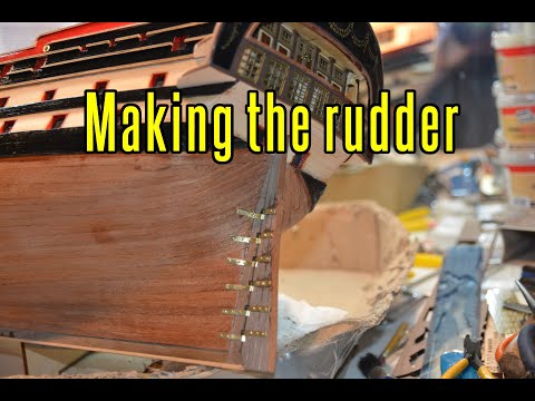 Montanes - part 53 Making The Rudder
