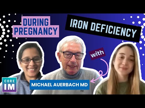 Iron Deficiency in Pregnancy