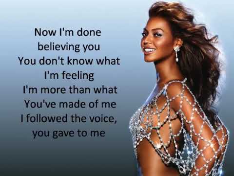Beyonce Listen Lyricsmaparu