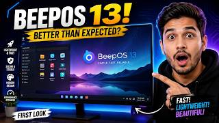 First Look at BeepOS 13 🚀 | Fast, Lightweight & Surprisingly Modern OS Review