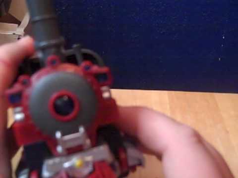 KM-01 Knight Morpher Comander a.k.a Hearts of steel Optimus Prime part 1