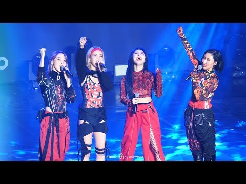 [4K] 191114 reality in BLACK 팬쇼케이스 토크 마마무 직캠 (Mamamoo Fancam)