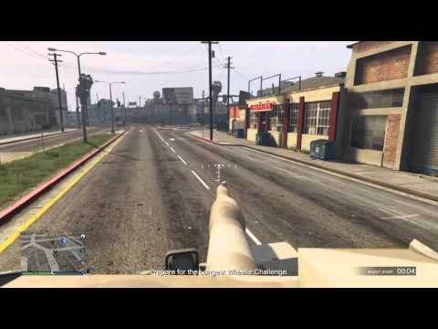 Tyttö pelaa gtaV osa3 TANKILLA SEGOILUA