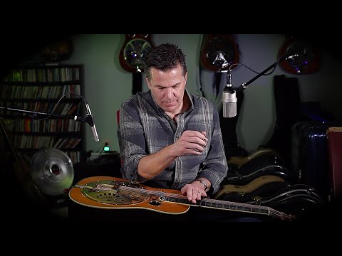 ROB ICKES DOBRO - HARMONICS BEHIND THE BAR DOBRO LESSON