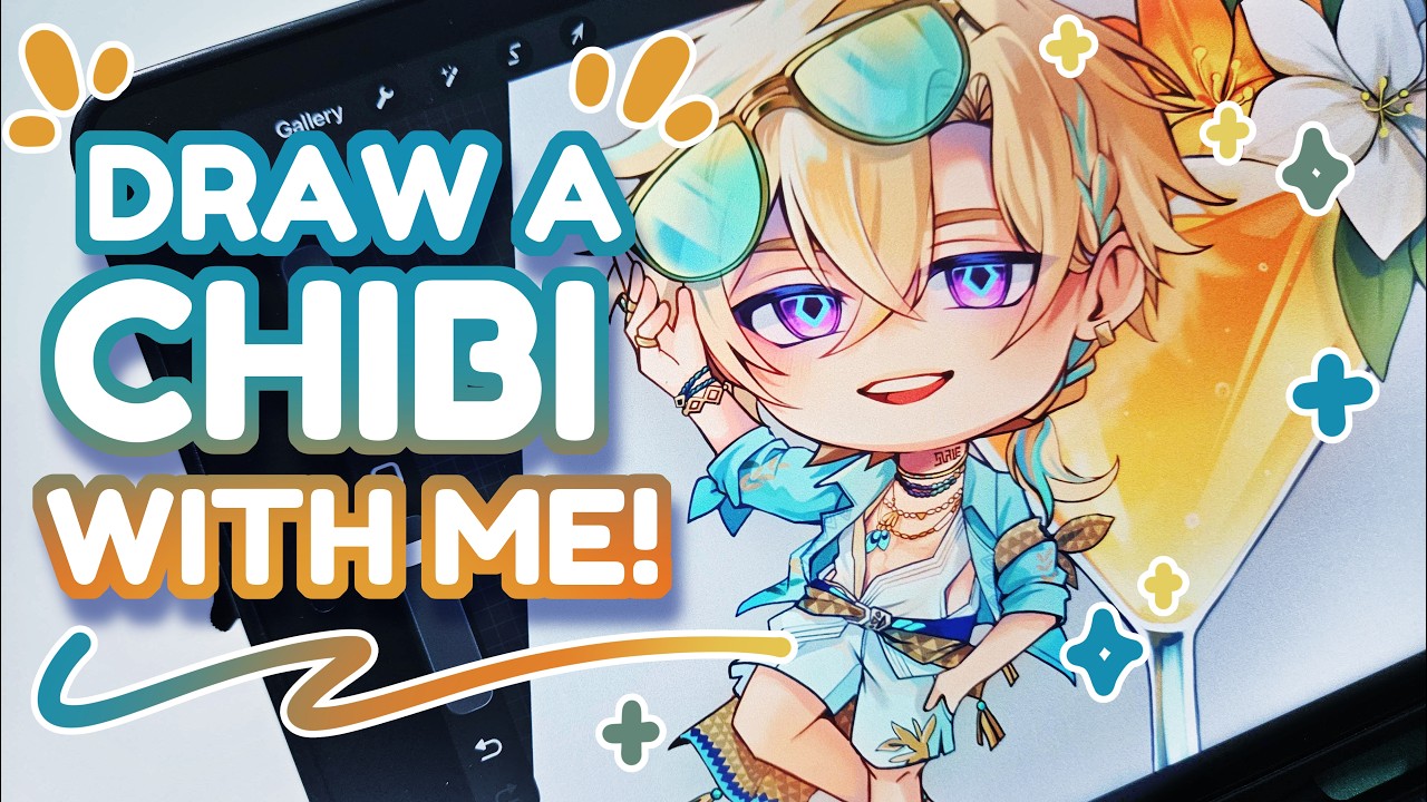 DRAW A CHIBI WITH ME! | Aventurine🎲