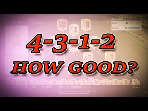 THE BEST FORMATIONS IN FIFA 17 - THIS EPISODE THE 4-3-1-2 - ONLINE DRAFT GAMEPLAY