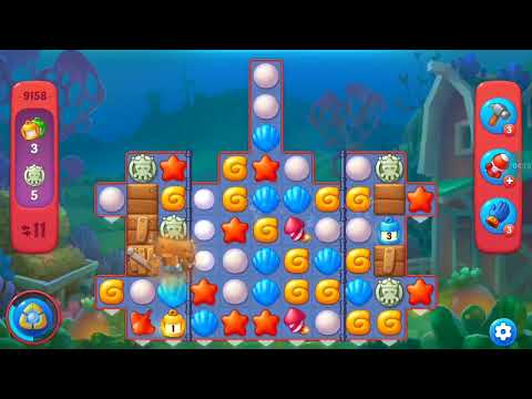 Fishdom Hard Level 9158 (No Boosters) @choraelmin