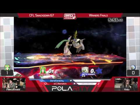 CFLS67 - PrinceRamen (Palutena) vs Haru (Meta Knight) - WF