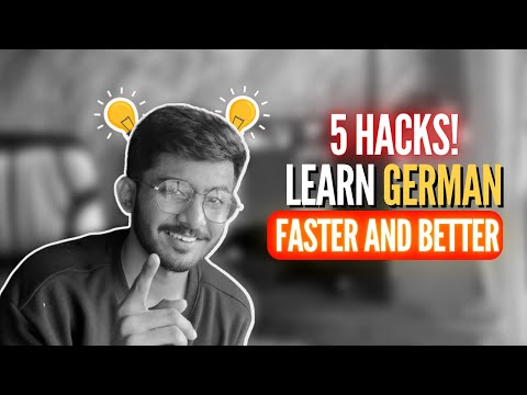 5 Ways to Learn German FASTER and BETTER