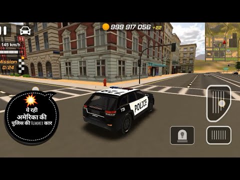 Us American Police Hummer Car Drift Driving Simulator Gameplay 🔥 #111
