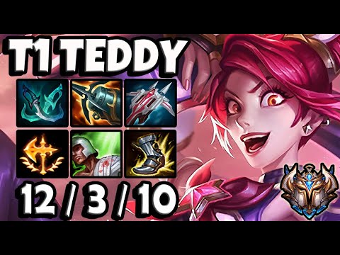 T1 Teddy JINX ADC vs VARUS - Patch 11.9 Ranked Korea ✅
