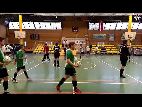 ĶEKAVAS NOVADA ČEMPIONĀTS TELPU FUTBOLĀ: FK NAUDA - TFK LATS (TIEŠRAIDE)