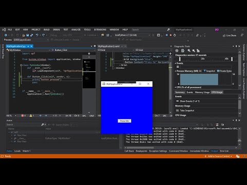 Python Winforms In Visual Studio 2022 Windows Forms Getting Started