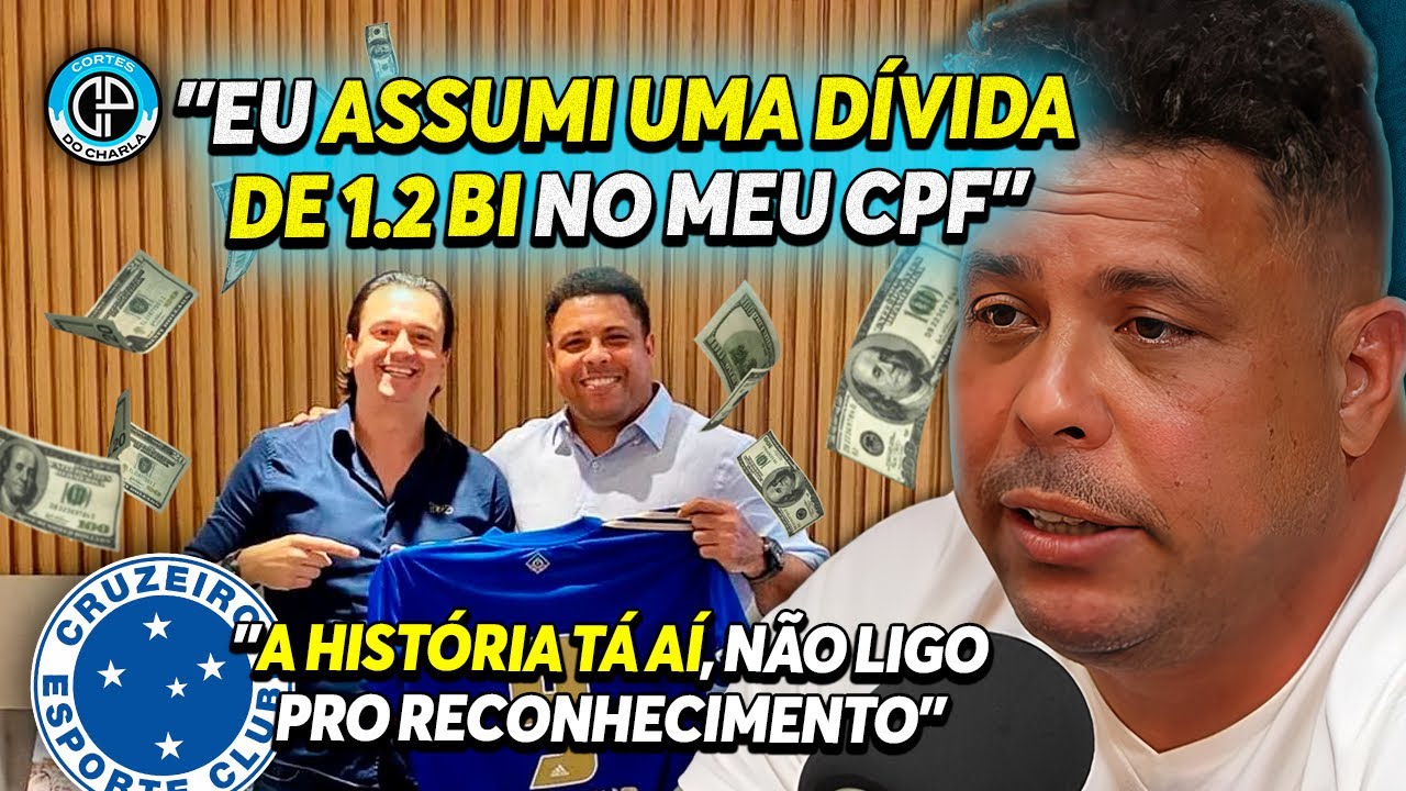 BASTIDORES JAMAIS REVELADOS DO RONALDO SALVANDO O CRUZEIRO