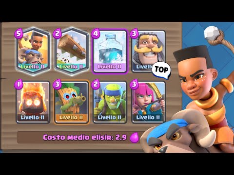 Deck micidiale 2.9 con Domatrice di Arieti|Clash Royale