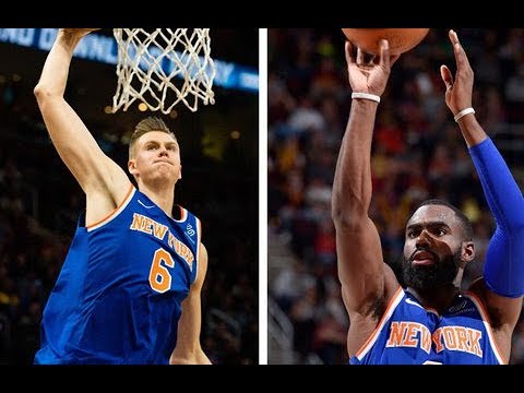 Kristaps Porzingis & Tim Hardaway Jr. Combine for 66 Points vs. The Cleveland Cavaliers