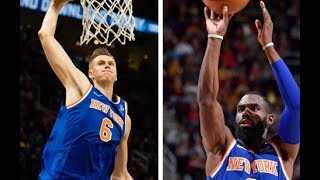 Kristaps Porzingis - Tim Hardaway Jr - New York Knicks