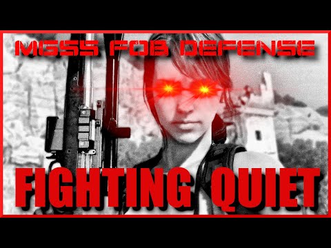 MGS5 | FOB Nuke Defense - FIGHTING QUIET!