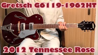 Video thumbnail for Gretsch 2012 G6119-1962HT Tennessee Rose [HiLo-Tron Pickups] by HOWL GUITARS
