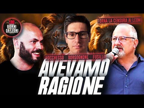 AVEVAMO RAGIONE / Borgognone, Fusillo, Rocchesso