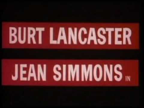 afbeelding Burt Lancaster ELMER GANTRY TRAILER 1960