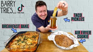 3 Viral TikTok Recipes Tested : Barry Tries by  My Virgin Kitchen