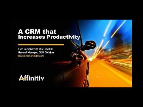 Affinitiv Xrm Login