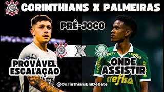 PALMEIRAS X CORINTHIANS: Onde ASSISTIR AO VIVO, HORÁRIO e ESCALAÇÕES DA GRANDE FINAL DO PAULISTÃO!