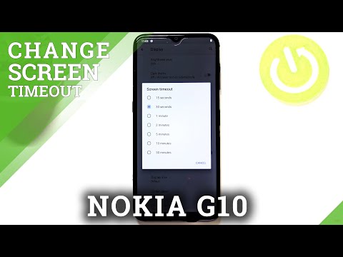 How to Change Screen Timeout in NOKIA G10 – Adjust Display Settings