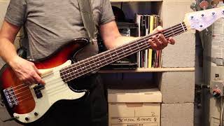Jackson Browne - I&#39;m the Cat (Bass Cover)
