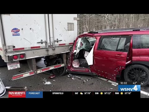 Driver describes being stuck in massive I-40 pile-up near Cookeville
