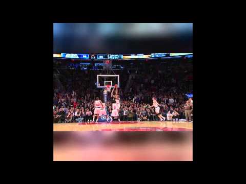 Brook Lopez hits the game winning shot against the Knicks